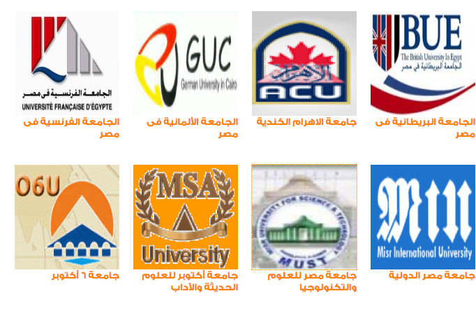 مصاريف الجامعات المصرية